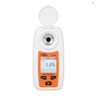 Máy đo khúc xạ kỹ thuật số LCD Máy đo khúc xạ mật ong cầm tay cầm tay ATC Máy kiểm tra phần trăm đường Máy dò nồng độ đường Dung dịch đường Công cụ kiểm tra nội dung Saccharometer 0-55% Brix Scal