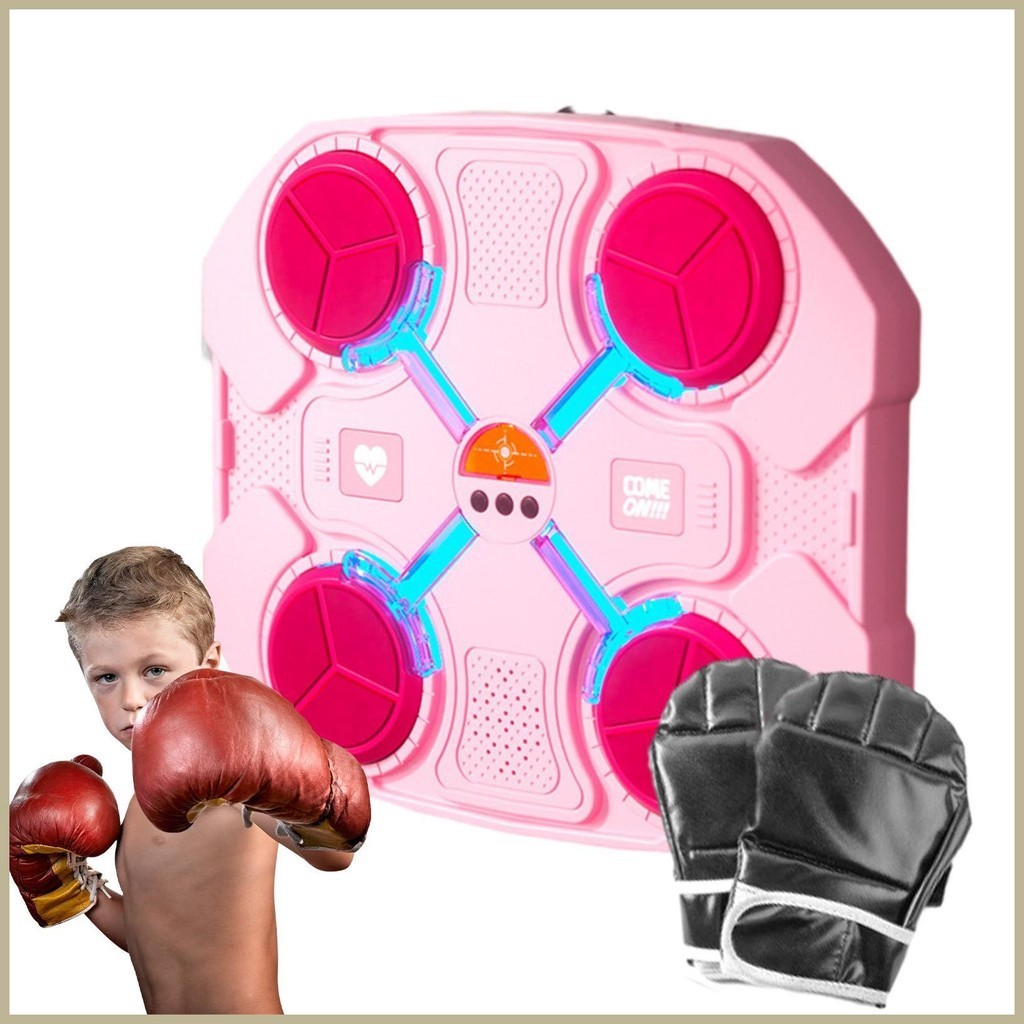 Âm nhạc thông minh Boxing Target Boxing Target Máy tập luyện Rhythm Wall Trainer Mục tiêu phản ứng điện tử cho shopeban2vn