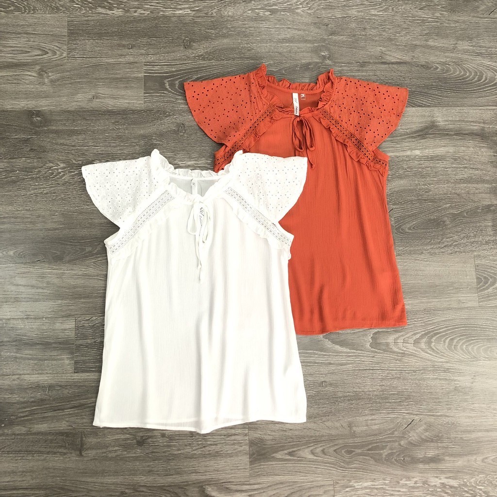 Áo Ny phối ren tay A611
