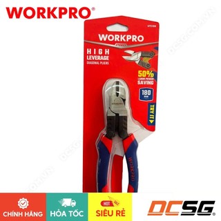 Kiềm cắt trợ lực 50% 7"/180mm workpro wp231090 | dcsg