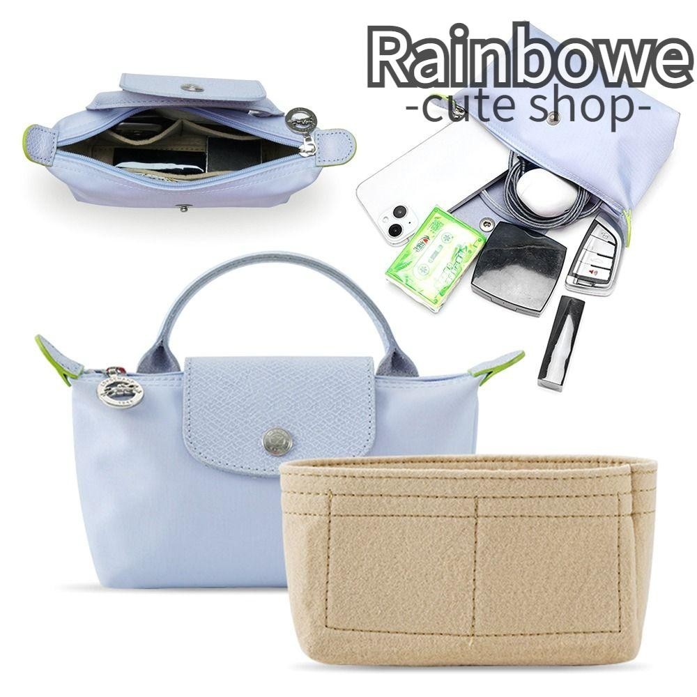 LONGCHAMP Túi Linner RAINBOW, Túi Bảo Quản Túi Chèn Di Động, Túi Du Lị