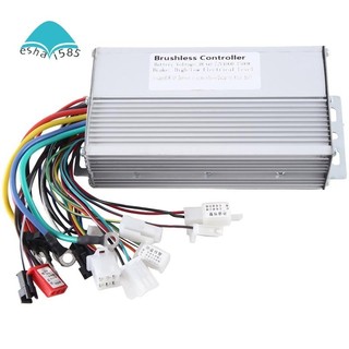 1 chiếc 48v 60v 64v 72v 1000w 1500w bộ điều khiển điện tốc độ động cơ bạc
