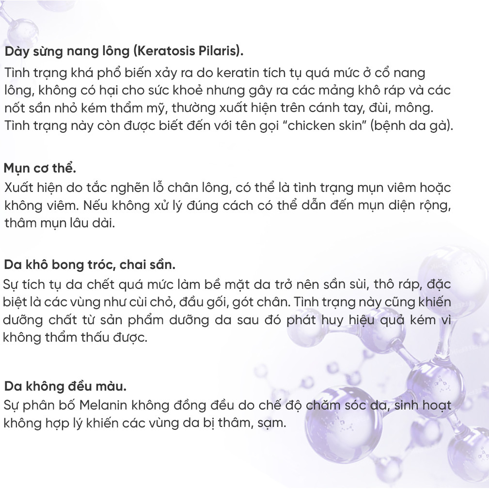 Ảnh 3 của Tẩy Tế Bào Chết Làm Sáng Da Toàn Thân Emmié by HappySkin Smooth & Bright Body Exfoliator 200g