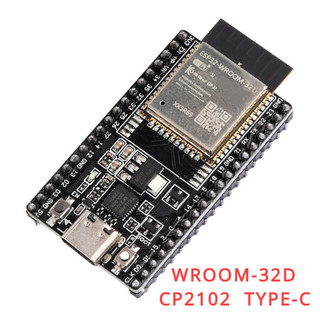 Bảng phát triển ESP32 TYPE-C / MICRO USB CP2102 WiFi + Bluetooth Dual Core ESP32-DevKitC-32 WROOM-32D 32U WROVER ESP-WROOM-32 ESP32-DevKitC Core Expansion Board 38PINS