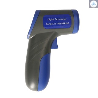 Máy đo tốc độ kỹ thuật số Máy đo tốc độ cầm tay Máy đo tốc độ RPM với màn hình LCD có đèn nền cho máy tiện động cơ ANEW-4.1