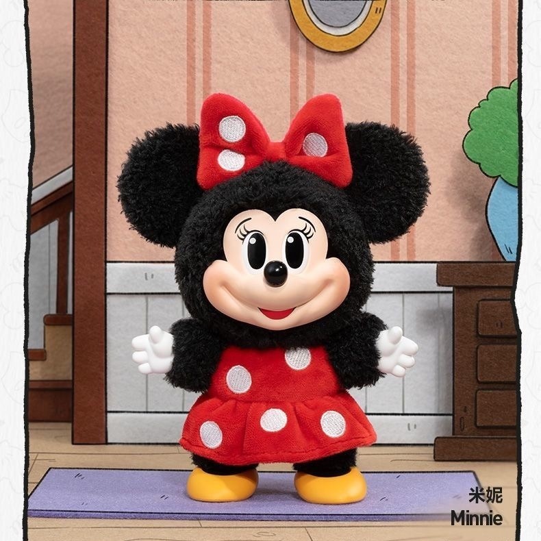 Mickey Family Dễ Thương Cùng Nhau Mặt Dây Chuyền Series Handmade Blind Box Disney Plus Chính Thức