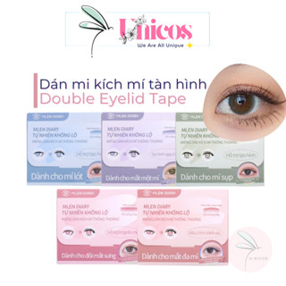 Miếng Dán Kích Mí MLEN DAIRY Tự Nhiên , Phù Hợp Với Nhiều Dáng Mắt - Unicos