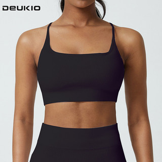 Deukio áo ngực thể thao tập yoga có đệm ngực chống sốc cho nữ