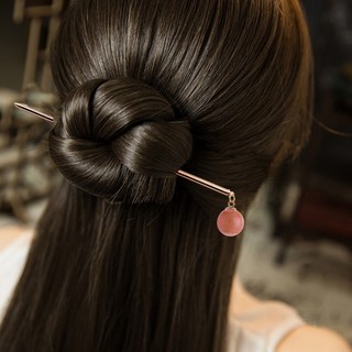 (Quà Tặng Miễn Phí) Trâm Cài Tóc Hình Giọt Nước Phong Cách Retro