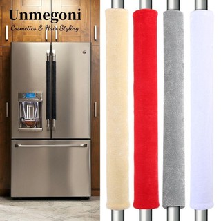 Unmegoni 2 Vỏ Bọc Tay Nắm Cửa Tủ Lạnh/Tủ Lạnh Vải Nhung Mềm Mại Chống Tĩnh Điện