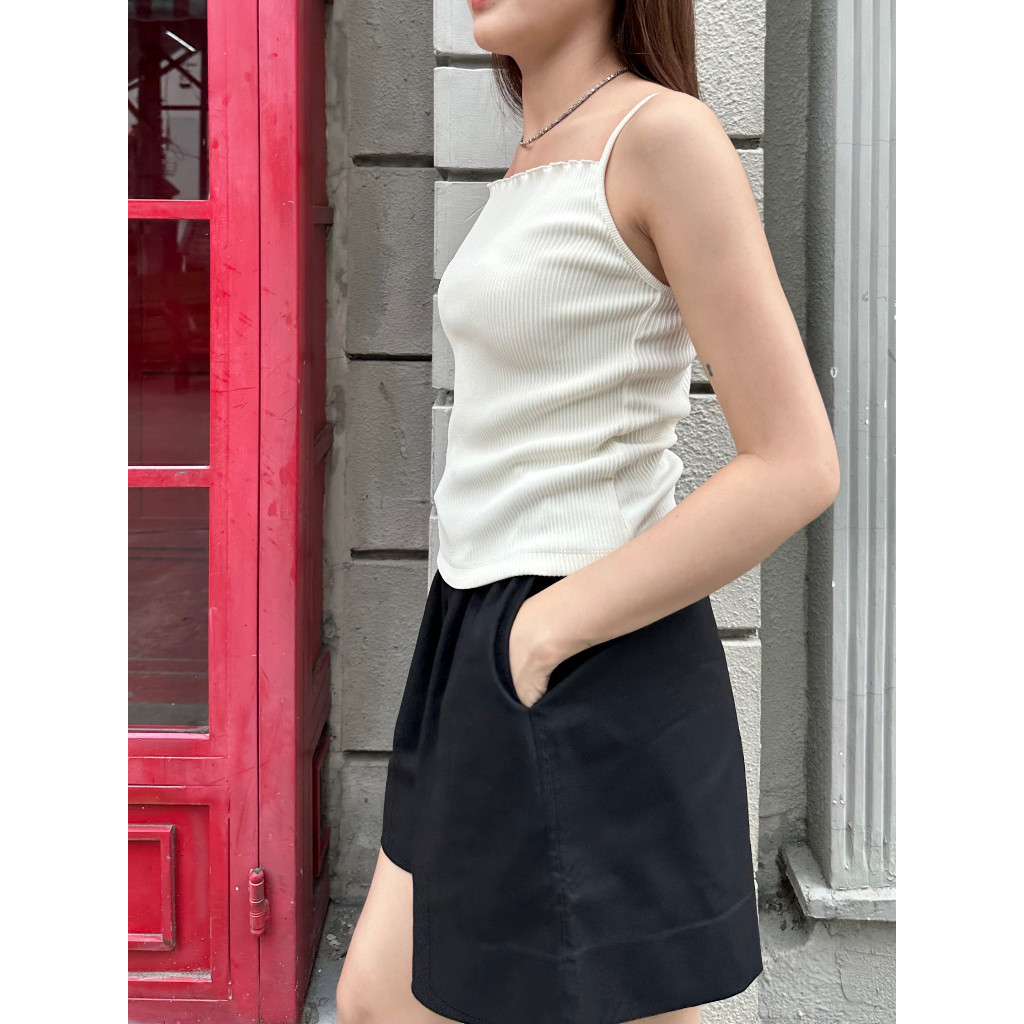 Quần 𝘀𝗵𝗼𝗿𝘁 nữ linen lưng thun, Quần đùi nữ phong cách hàn quốc - 𝗥𝘂𝗯𝗲𝗿 𝘀𝗵𝗼𝗿𝘁 MQ040 | BigBuy360 - bigbuy360.vn