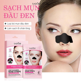 Miếng dán lột mụn làm sạch sâu giảm mụn đầu đen cho vùng mũi giúp thu nhỏ lỗ chân lông kiểm soát dầu bã nhờn