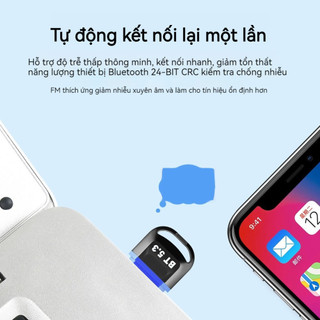 USB Bluetooth 5.3 , thu phát bluetooth tốc độ cao cho PC và Laptop