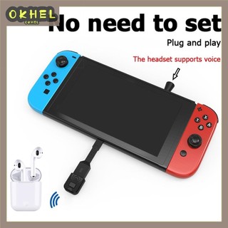 [Okhello.vn] Bộ thu phát âm thanh tương thích Bluetooth USB cho Switch PS5
