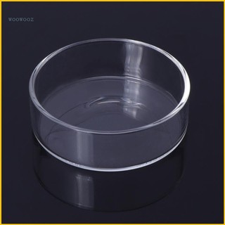 Khay thủy tinh đựng thức ăn cho cá 6 kích cỡ
