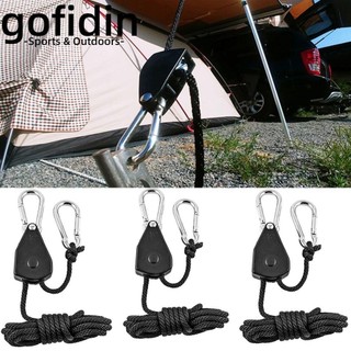 gofidin 1 / 2 / 4 Ròng Rọc Ratchets 1 / 8 Có Thể Điều Chỉnh Dây Móc Treo Kayak Canoe Thuyền Dây Buộc Xuống