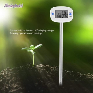 Nhiệt kế đất LCD Máy đo độ ẩm Máy đo độ ẩm nhiệt độ điện tử