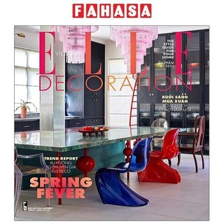 Sách Tạp Chí Elle Decoration Tháng 1/2024 - Spring Fever