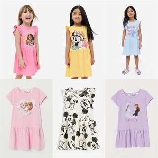Đầm cotton HM cho bé gái .