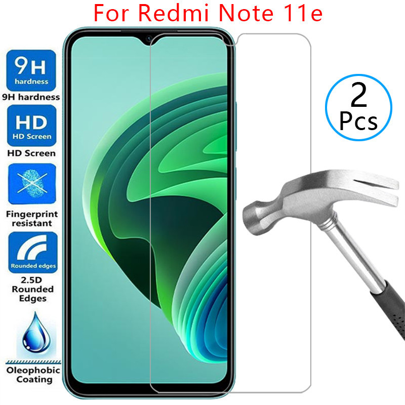 Ốp kính cường lực cho xiaomi redmi Note 11e bìa trên note11e note 11 e e11 túi coque điện thoại xiom