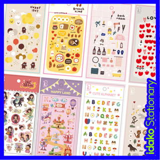  Hàn Quốc Hàn Quốc BONITO Dễ Thương Cuckoo Thẻ Sổ Tay Nhân Vật Động Vật Truyện Cổ Tích Miếng Dán B6001 