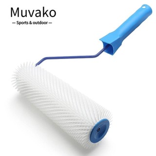 Con lăn gai, Sàn cao su bằng nhựa bền, Con lăn cọ sơn 23cm / 9 '' San lấp mặt bằng Sơn sàn Epoxy