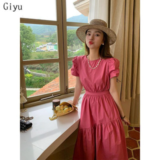 Giyu váy Đầm váy nữ body đầm Phong cách Hàn Phong hàn quốc Cổ điển WLQ24308H2 11Z240311