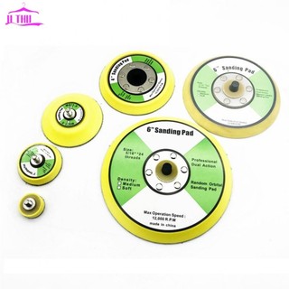 【UTHU】Backing Pad 1pcs Grinder 1'' - 6'' Loop Sanding Disc Backing Pads For Air Sander