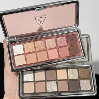 3ce mới 12 màu phấn mắt trang điểm mắt đa năng hàng ngày RAW NEUTRALS # MOTION KHUNG # LỌC SÁNG TẠO