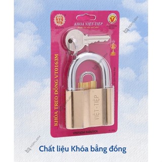  Ổ Khóa Việt Tiệp Khóa Treo Đồng 3P 4P 5P 6P -  Việt Tiệp  0138M 0145M; 0152M; 0163M - BM 