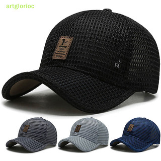 Aart Mùa Hè Nam Lưới Bóng Chày Chắc Chắn Snapback Nhãn Dính Sunhat Ngoài Trời Thoáng Khí Hip Hop Mũ Bóng Chày Casquette VN