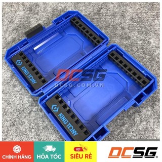 Hộp nhựa đựng mũi khoan và mũi vít Kingtony 82000412KKTAI | DCSG