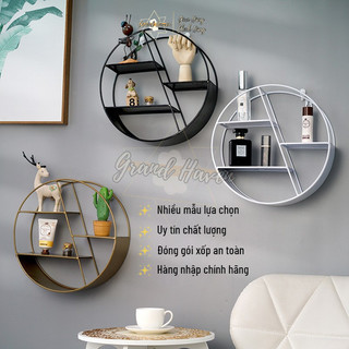 Kệ sắt Trang Trí Tường Grand Haven decor để đồ dùng tiện dụng trang trí phòng ngủ đa dạng hình sang trọng