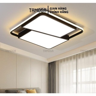 Đèn ốp trần LED hiện đại trang trí phòng khách phòng ngủ 3 chế độ sáng TAMOGA 1050