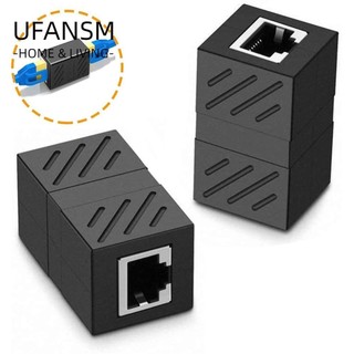 UFANSM 5 Đầu Nối Dây Cáp Mạng LAN RJ45 8P8C Nối Dài Chuyên Dụng Cho Laptop PC RJ45 Cat5e Cat7/Cat6/Cat5e