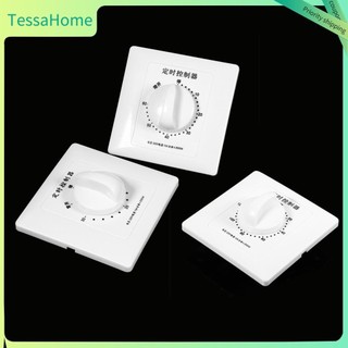 Tessahome ac 220v 30/60/120 phút hẹn giờ bơm công suất cao cơ khí thời gian điều khiển đếm ngược 86 bảng