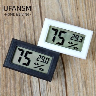 Máy đo độ ẩm kỹ thuật số, Máy đo nhiệt kế Mini LCD, Máy đo độ ẩm gia đình ABS cầm tay Văn phòng
