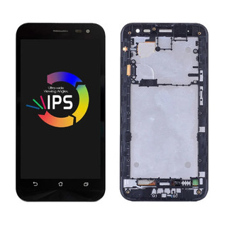 Màn hình lcd chính hãng có khung cho asus zenfone 2 laser ze500kl z00ed màn hình lcd với lắp ráp màn hình cảm ứng