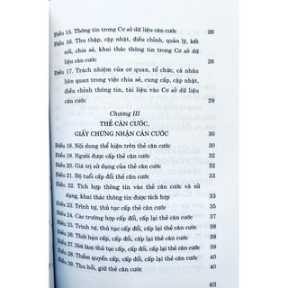 Sách - Luật Căn Cước