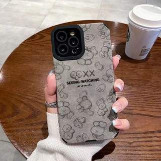 Ốp điện thoại KAWS cho iPhone 15 / 16 / 17promax 14promax 13promax 11promax XSMax 7 / 8 Plus 12promax Vỏ mềm chống rơi