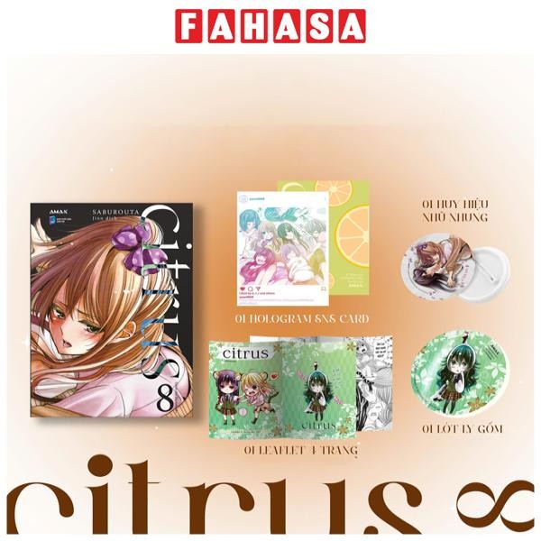 Sách - Citrus - Tập 8 - Bản Đặc Biệt - Tặng Kèm Quà