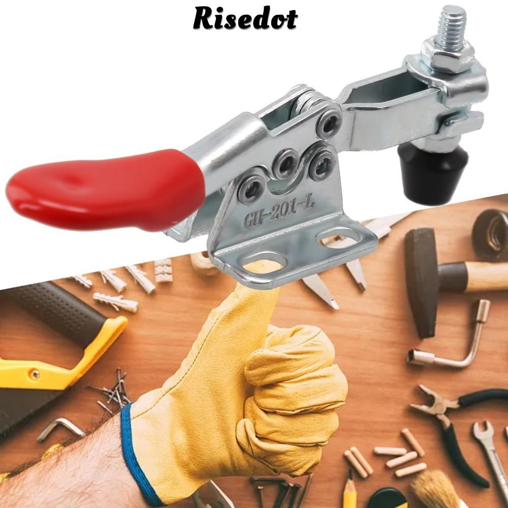 Kẹp cố định hàn RISEDOT, Kẹp chuyển đổi GH201-B phát hành nhanh, Dụng cụ cầm tay ngang hình chữ U Kẹ