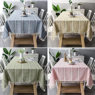  Khăn Trải Bàn Châu Âu Phong Cách Cổ Điển Cotton Dày Và Vải Lanh Dệt Hình Chữ Nhật Khăn Trải Bàn Thích Hợp Để Trang Trí Nhà Cửa Bàn Ăn Thảm Trà Bàn Vải 