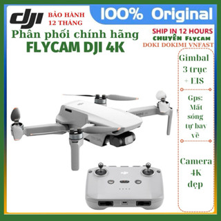 Flycam DJI Mini 4K - 4K gimbal 3 trục - Bh12T