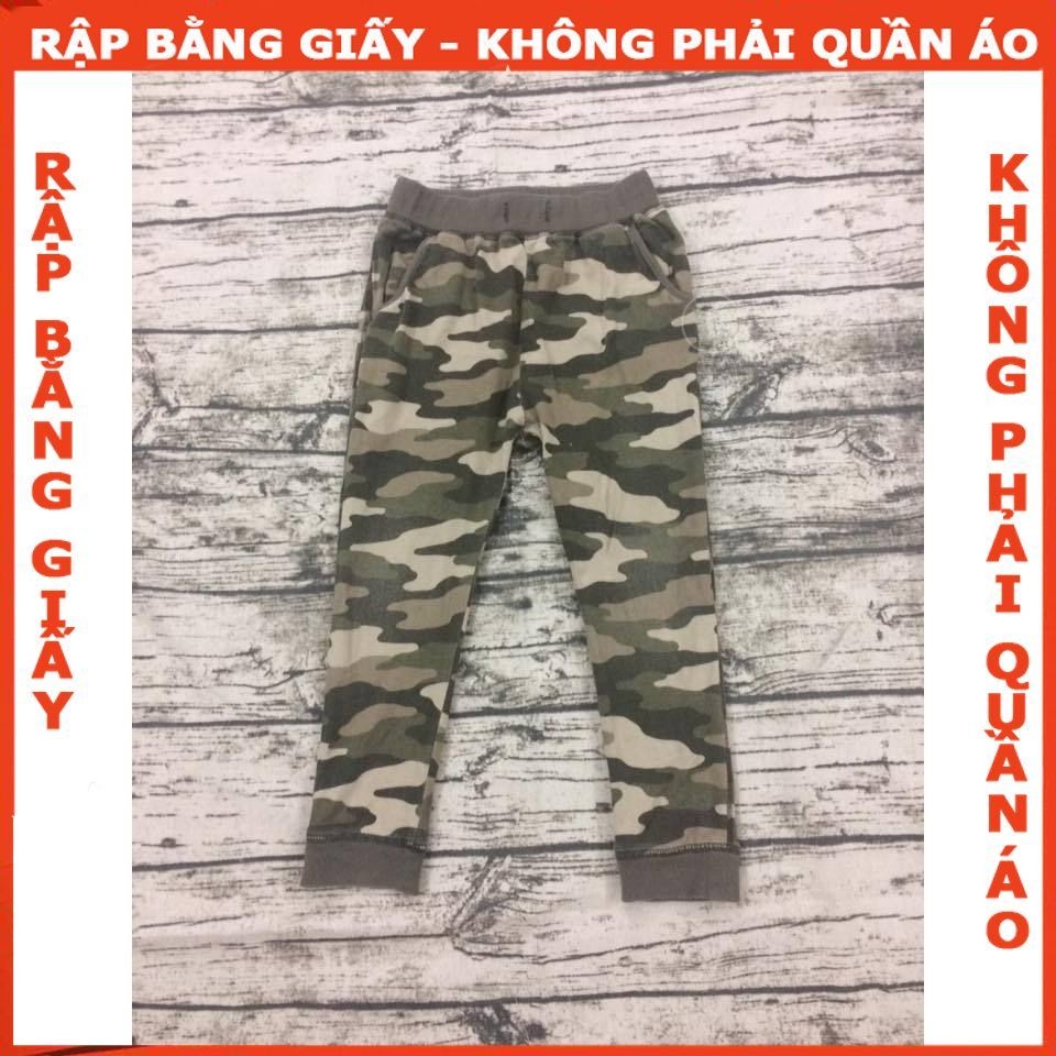 Rập giấy A0 quần dài thun bé trai mã B03