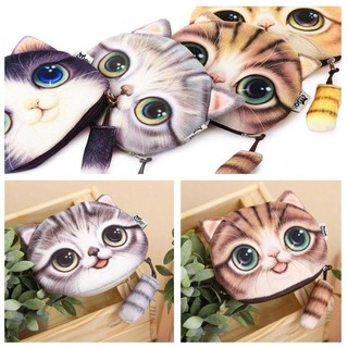 Ví in hình mèo con dễ thương