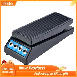 Treee Bàn đạp hiệu ứng đàn ghi-ta Âm thanh thuần khiết DF1511A Âm lượng nổi dành cho những người đam mê biểu diễn nhạc cụ