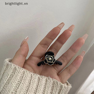 Kẹp tóc hình hoa trà phong cách retro dành cho nữ
