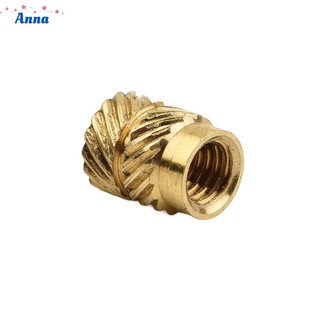 【Anna】Threaded Insert 100PCS Self-clinching Nut Type Brass High Quality Hardware