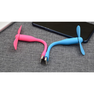 Quạt mini điện thoại, máy tính chân USB, Type C